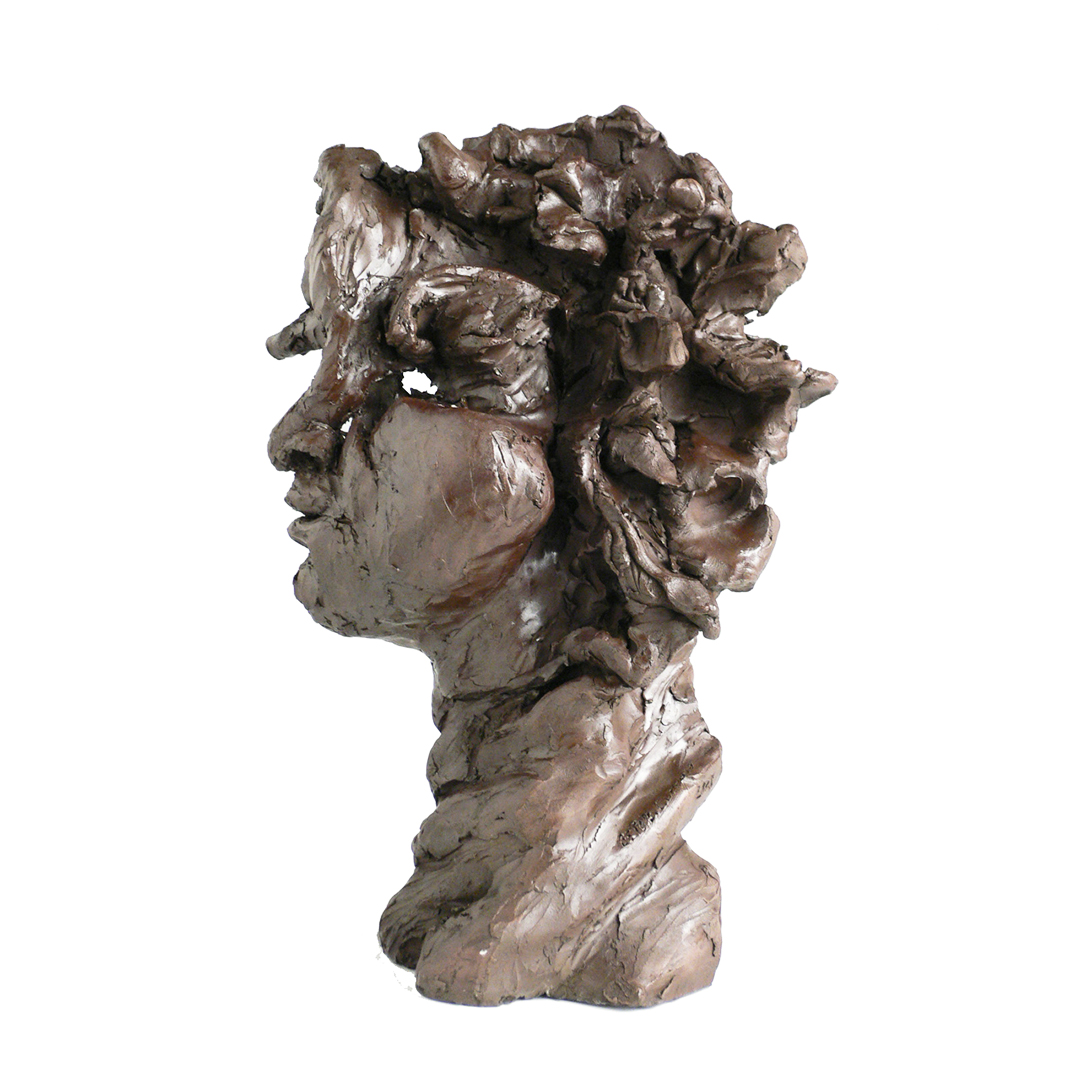 L'aveuglement - Escultura / Sculpture. Medium: Bronze 1/8, Year: 2006. — Estela Currao.