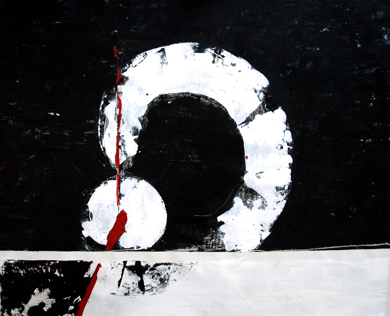 Rémanence - Pintura / Peinture. Medium: Acrylic on canvas, Year: 2015. — Estela Currao.