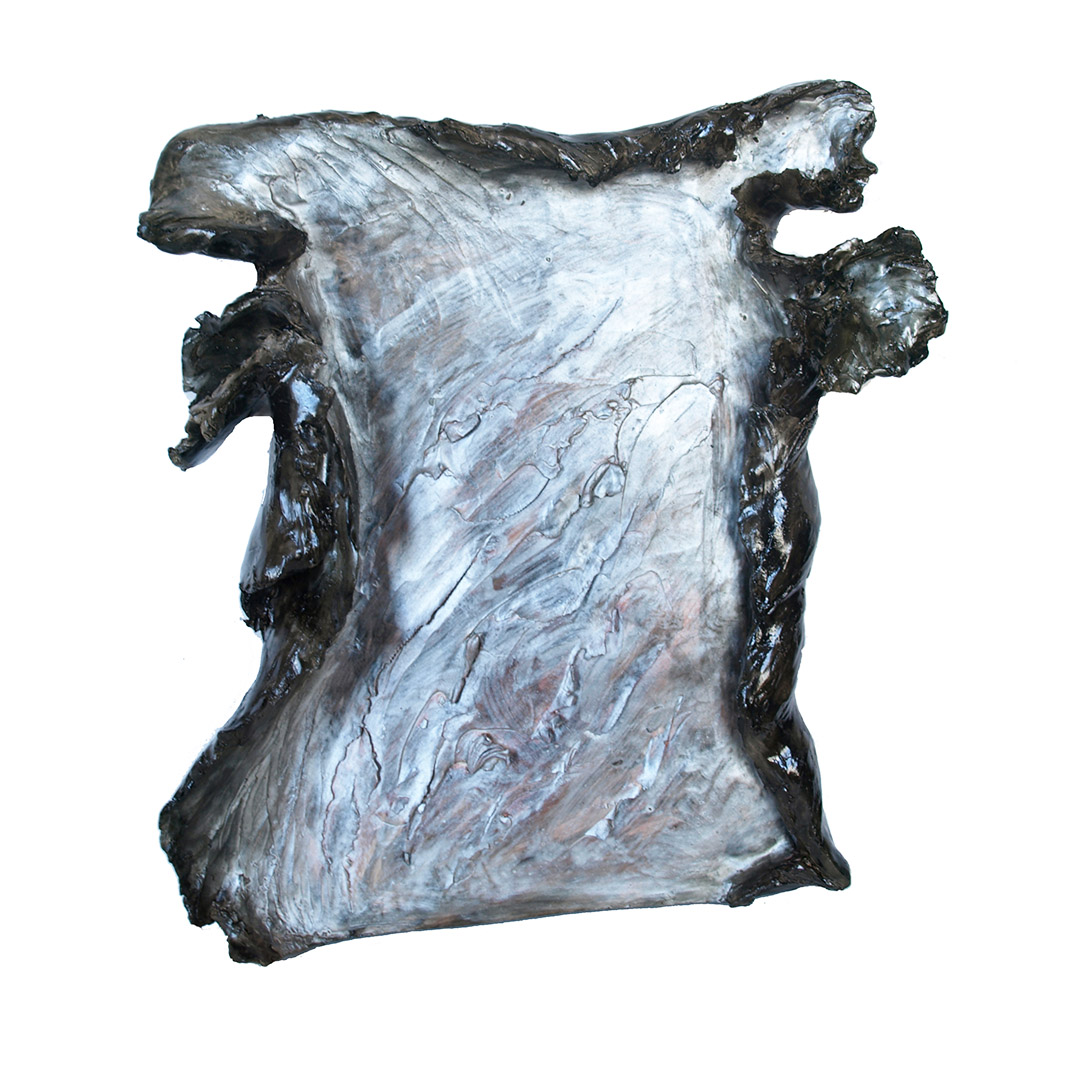 Abandon désirable (Abandonment desirable) - Escultura / Sculpture. Medium: Patinated terracotta, Year: 2011. — Estela Currao.