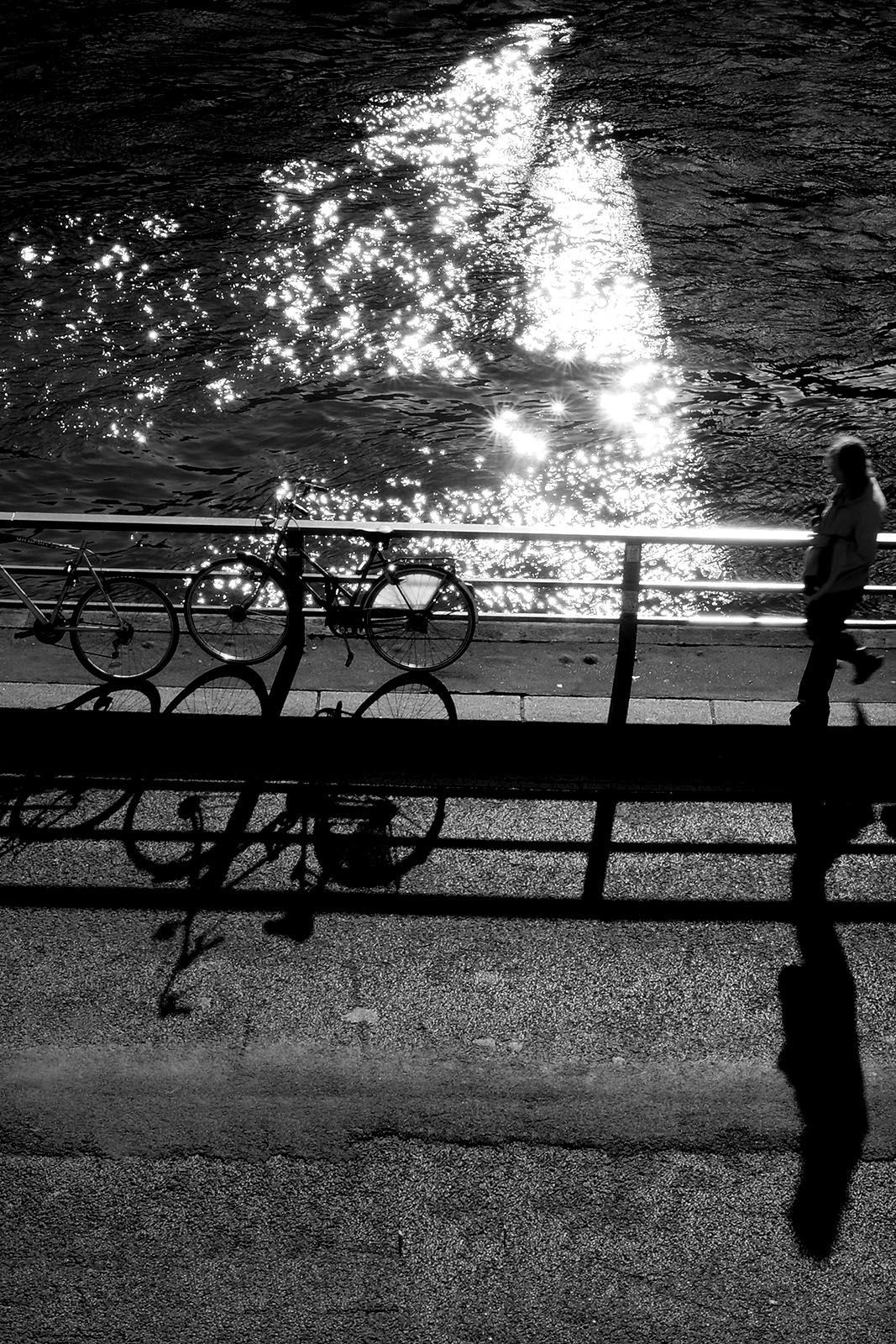 Shadows that drink in light