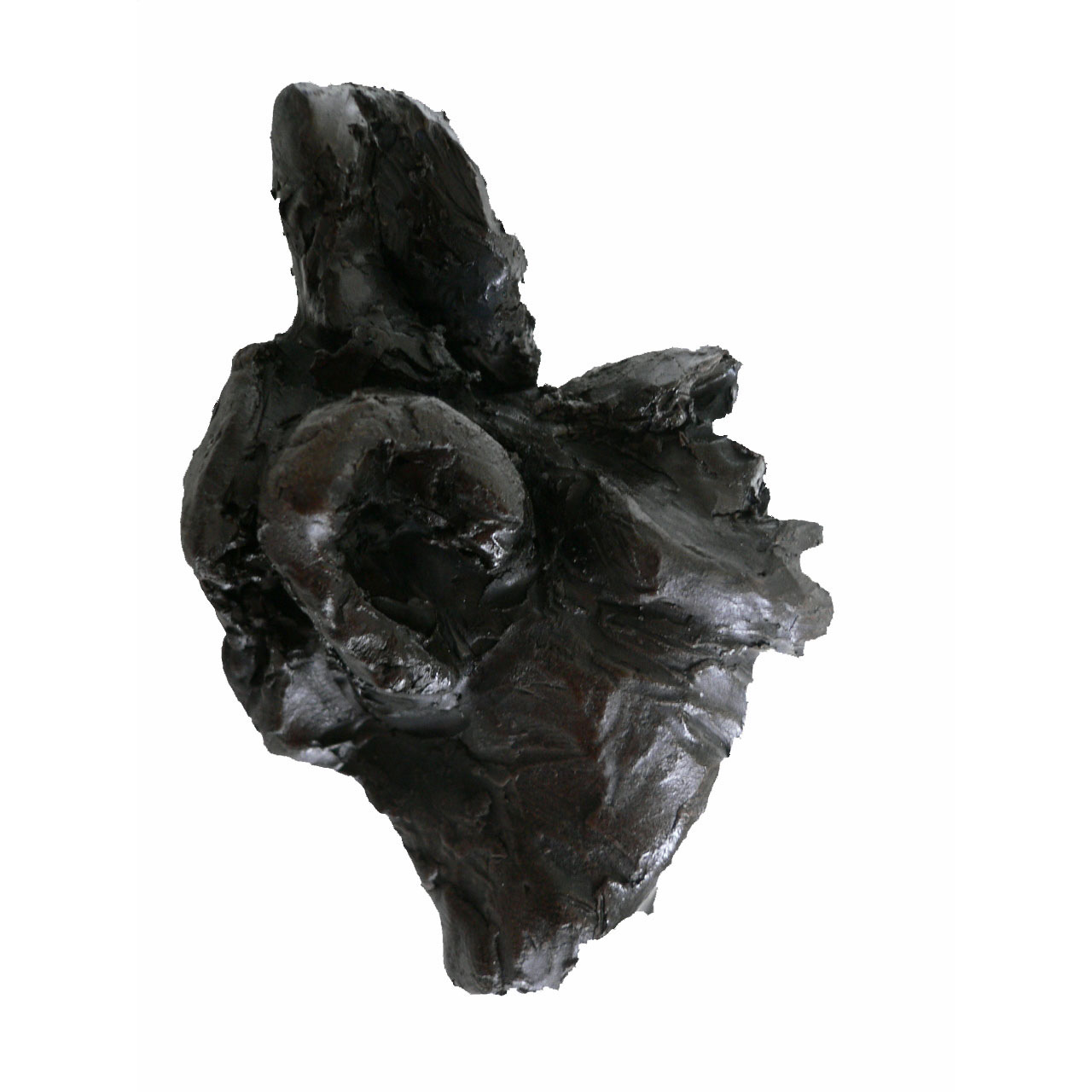 L'Éveil - Escultura / Sculpture. Medium: Patinated terracotta, Year: 2005. — Estela Currao.