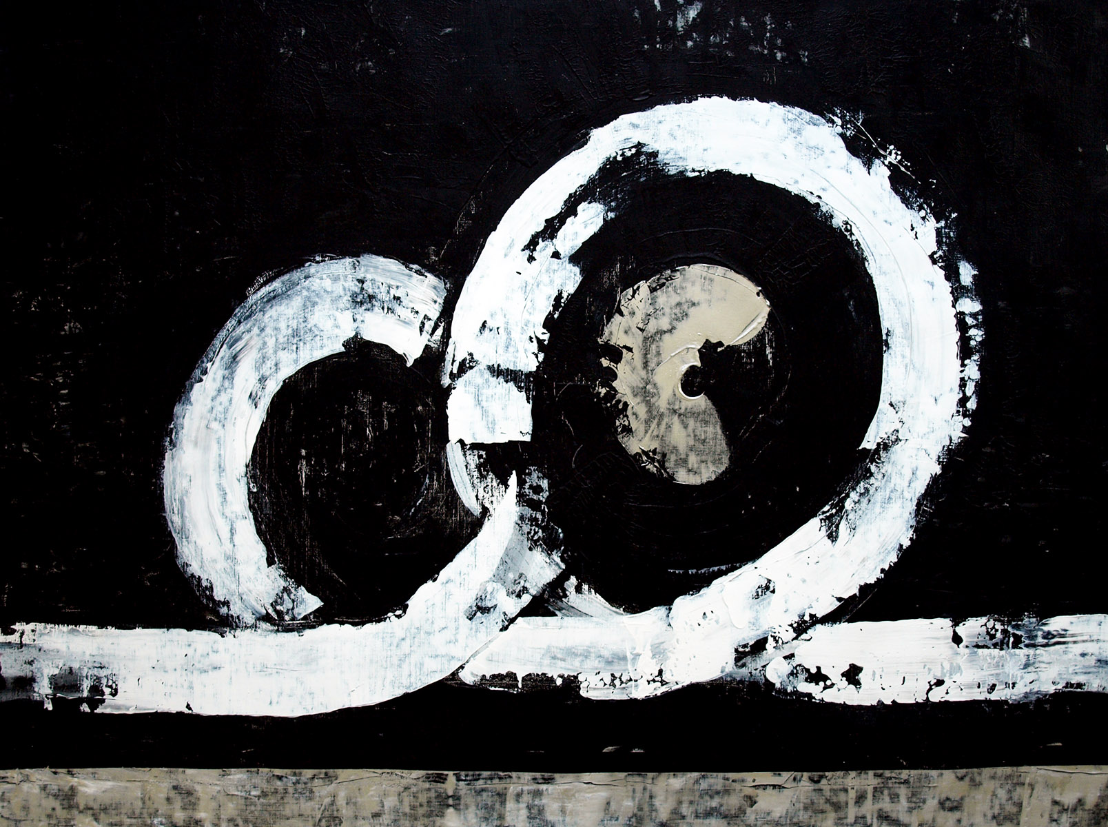 La ritournelle - Pintura / Peinture. Medium: Acrylic on canvas, Year: 2015. — Estela Currao.