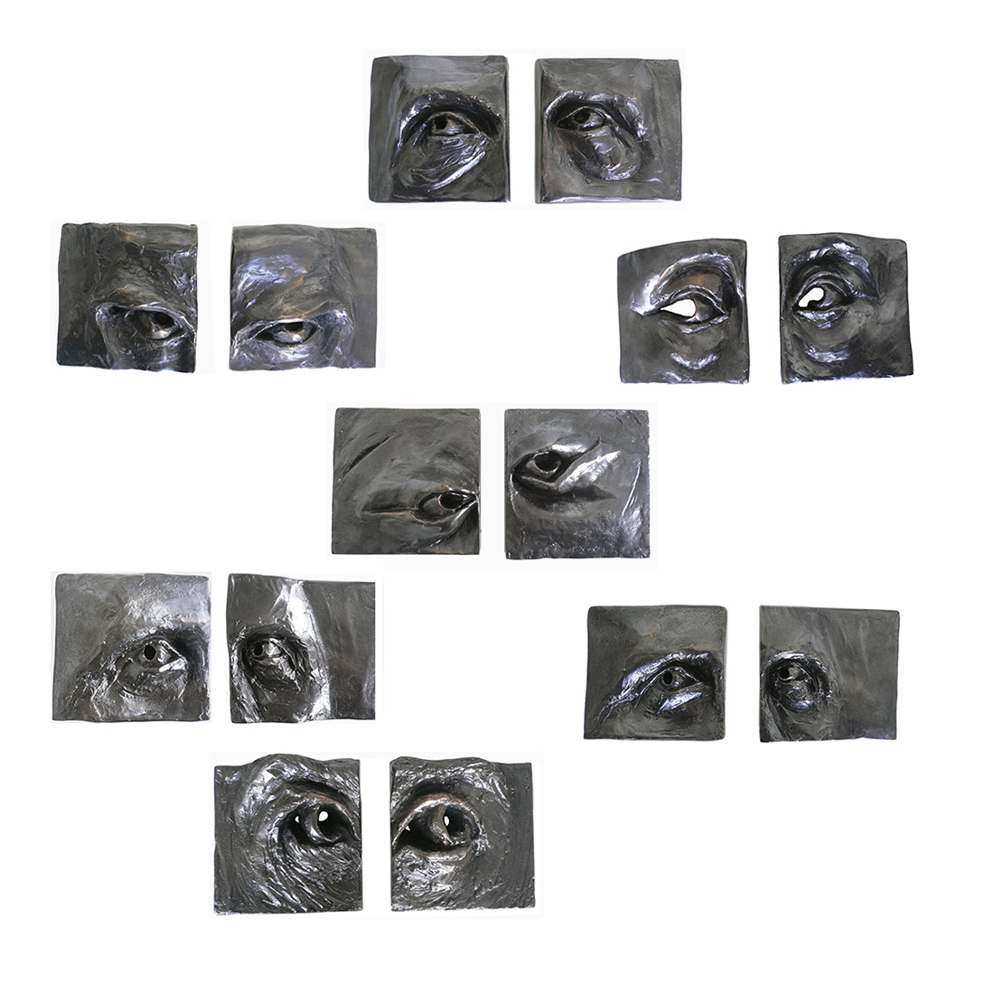 Muro blanco - Escultura / Sculpture. Medium: Bronze 1/8, Year: 2006. — Estela Currao.