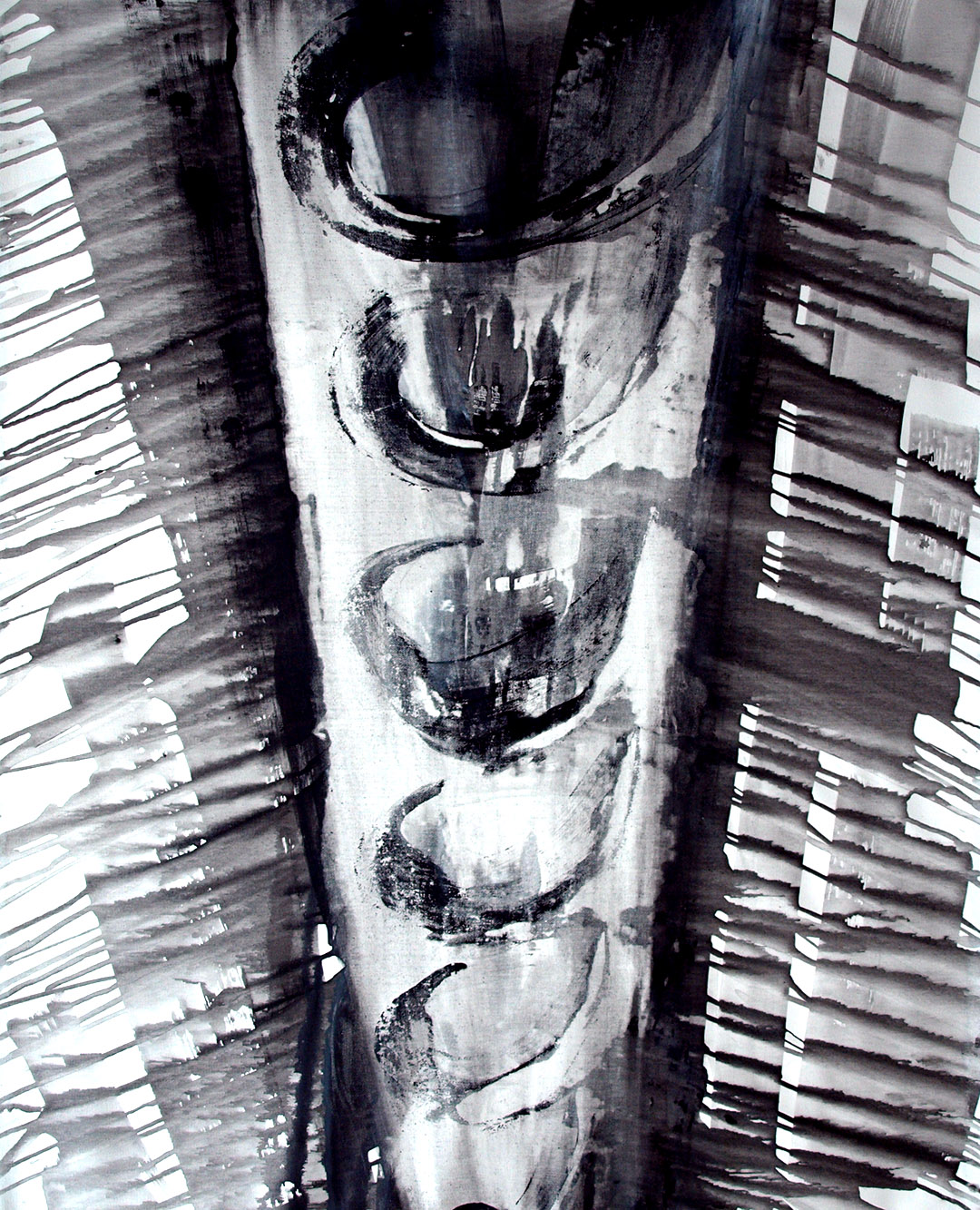 L'infini tourbulent - Pintura / Peinture. Medium: Acrylic on canvas, Year: 2015. — Estela Currao.