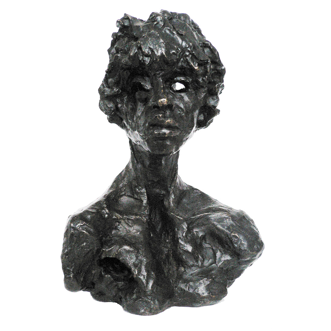 Mona - Escultura / Sculpture. Medium: Bronze 1/8, Year: 2006. — Estela Currao.