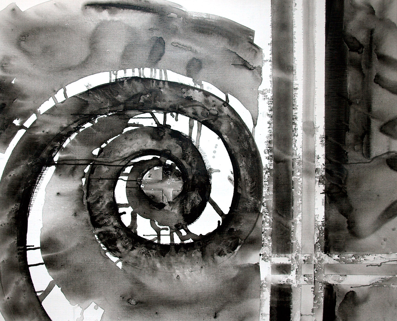 La colère de la mer - Pintura / Peinture. Medium: Acrylic on canvas, Year: 2015. — Estela Currao.