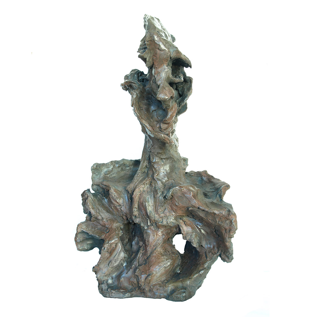El jardín de senderos que se bifurcan - Escultura / Sculpture. Medium: Bronze 1/8, Year: 2009. — Estela Currao.
