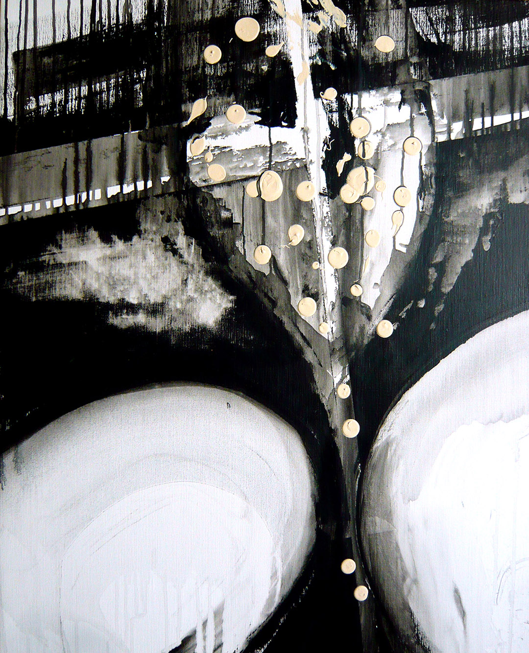 Érosion intérieure - Pintura / Peinture. Medium: Acrylic on canvas, Year: 2013. — Estela Currao.