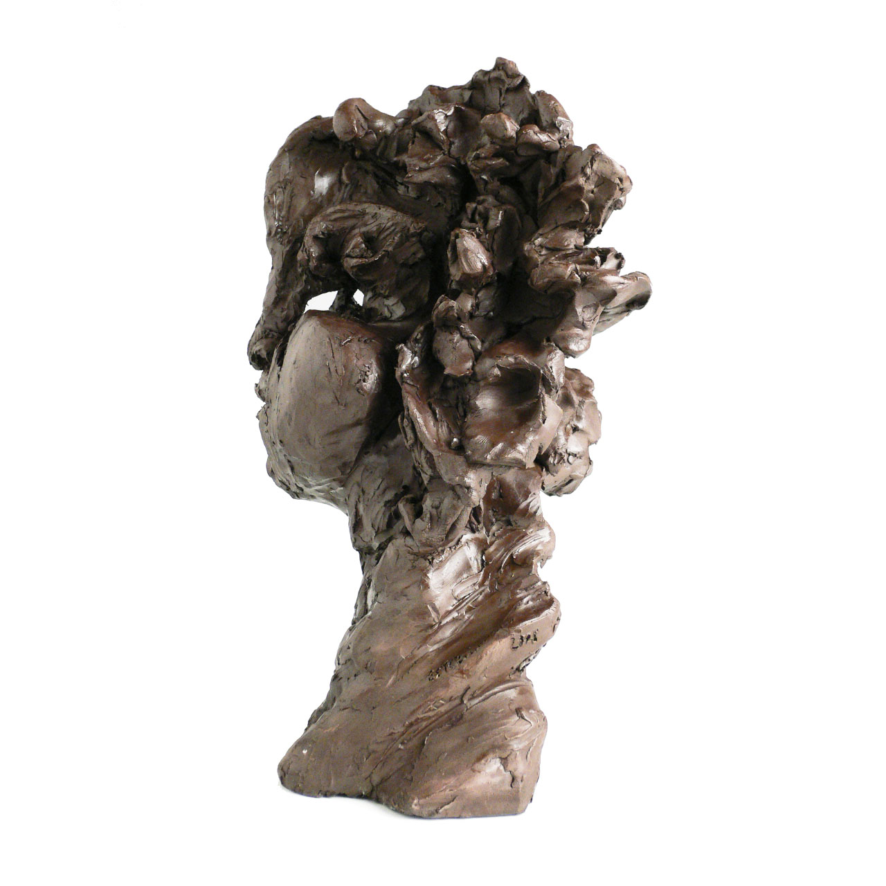 L'aveuglement - Escultura / Sculpture. Medium: Bronze 1/8, Year: 2006. — Estela Currao.