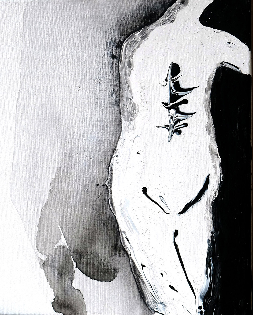 Indelible Inner Space - Pintura / Peinture. Medium: Acrylic on canvas, Year: 2018. — Estela Currao.